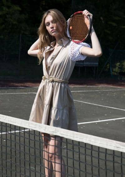 ILYESSE COUTURE - cotton dress