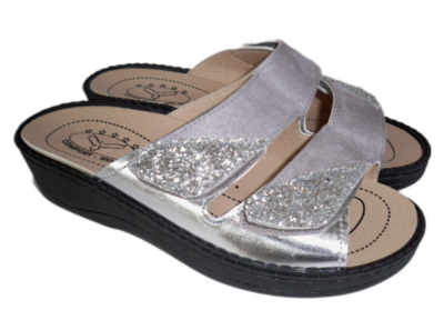 COMFORT RELAX - Босоножки Shimmer Slide 