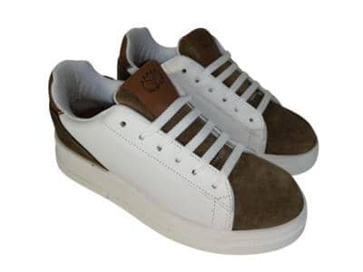 COMFORT RELAX - Замшевые контрастные кроссовки 