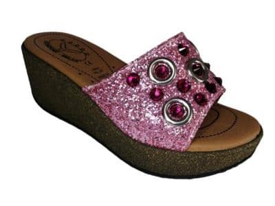 COMFORT RELAX - Glamorosa cuña rosa 