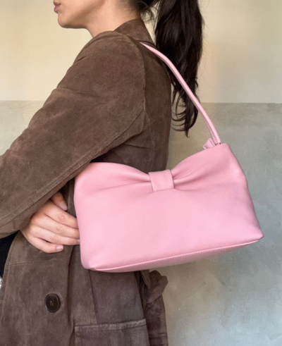Rosa Schleifentasche italienischer Hersteller für Wiederverkäufer
