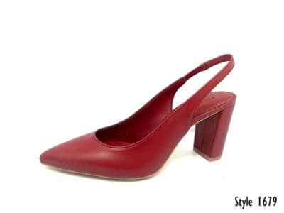 JEAPO - Шикарный красный слингбэк 