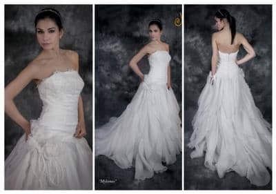 JOLIE SPOSE - Abito in organza 