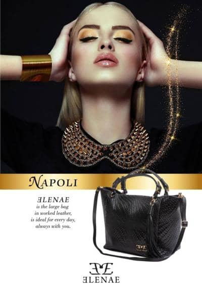 ELENA MILANO - BOLSA LADY LUXURY OURO 