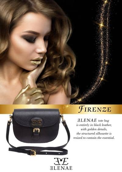 ELENA MILANO - BOLSA LADY LUXURY OURO 