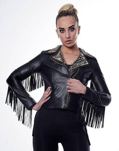 ELENA MILANO - WOMAN LEATHER JACKET