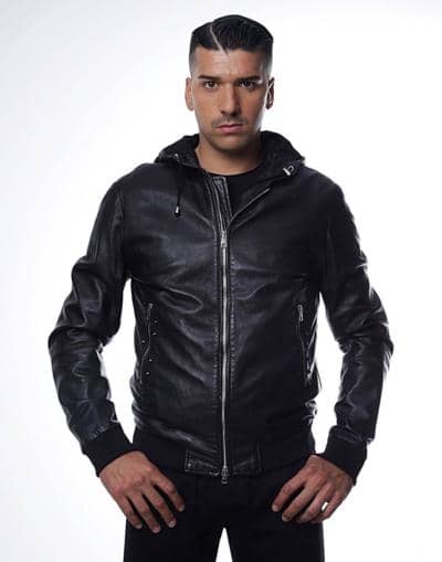 ELENA MILANO - МУЖСКАЯ КОЖАНАЯ КУРТКА 