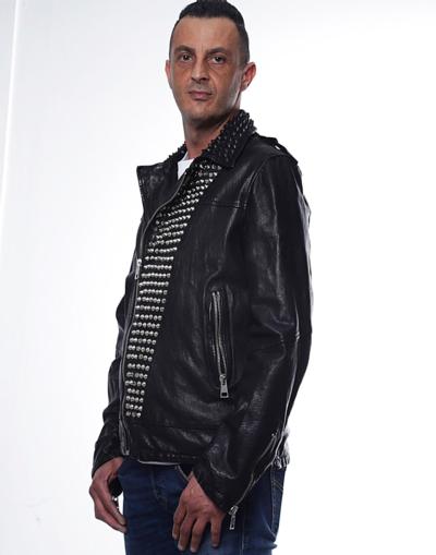 ELENA MILANO - МУЖСКАЯ КОЖАНАЯ КУРТКА 