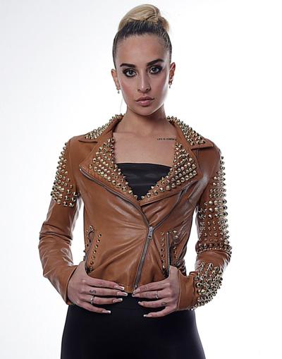 ELENA MILANO - WOMAN LEATHER JACKET