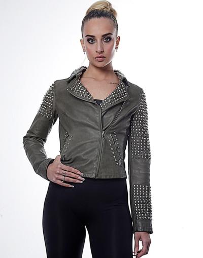 ELENA MILANO - WOMAN LEATHER JACKET