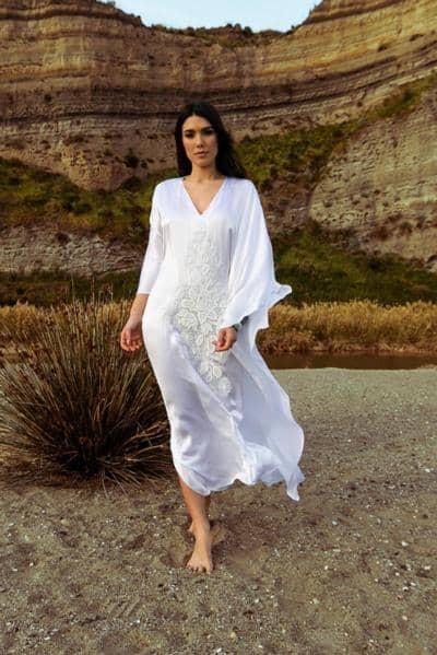 KELLÉ FASHION - Kaftano Long Dentelle 