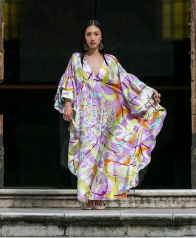 KELLÉ FASHION - Kaftano Long Volant 