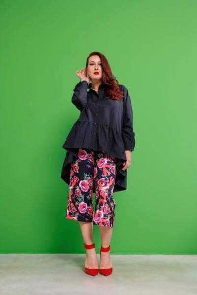 LADY XL - maxi camicia f015 