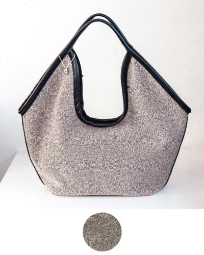 LAURA DI MAGGIO - Bolsa de lona bouclè 