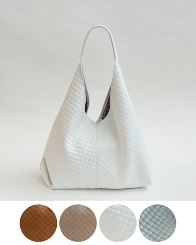 LAURA DI MAGGIO - Woven Leather Hobo