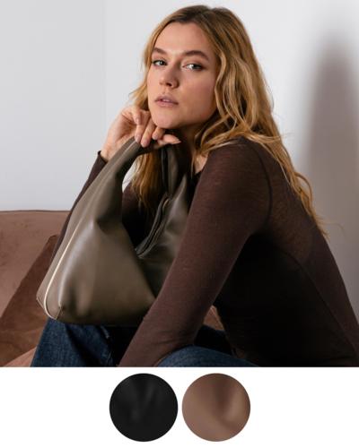 LAURA DI MAGGIO - Nappa-Lederbeutel 