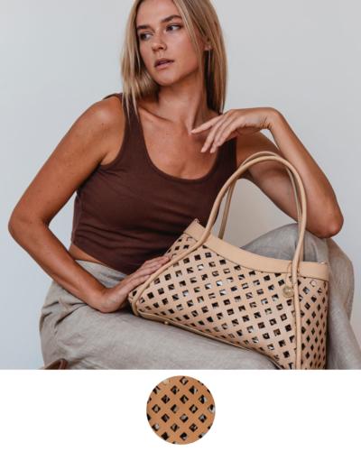 LAURA DI MAGGIO - Borsa conciata al vegetale 