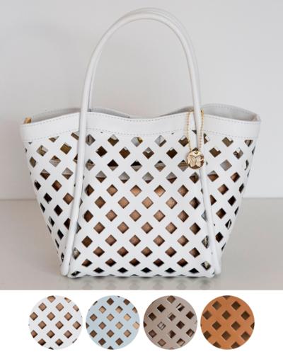 LAURA DI MAGGIO - Borsa tote in pelle Laser 