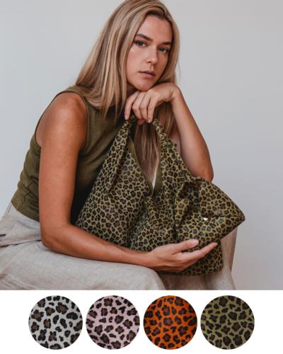 Italian leopard print handbag for resellers wholesale