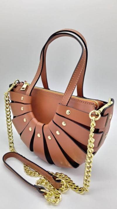 LEATHER BAGS ITALY - Leather Agata Handbags