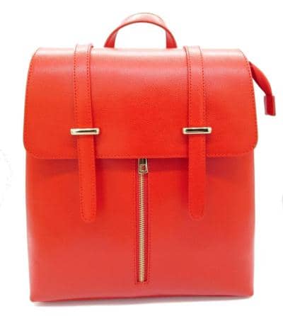 LEATHER BAGS ITALY - Woman leather backpack