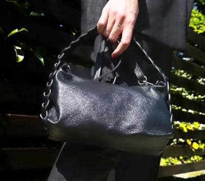 LEATHER COUNTRY - Шикарная черная сумочка 