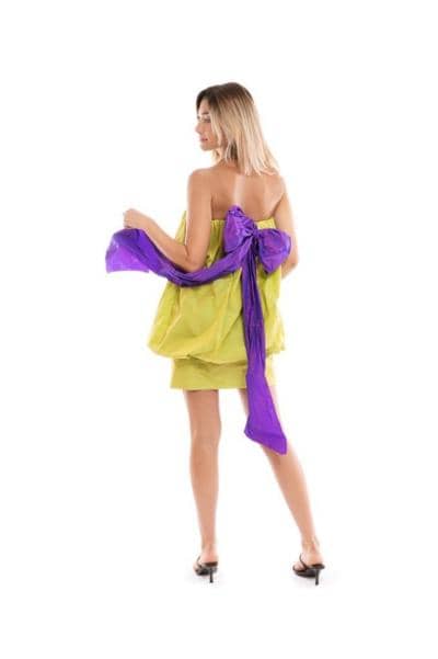 LECICALE LAB - Robe de cocktail chic en soie 