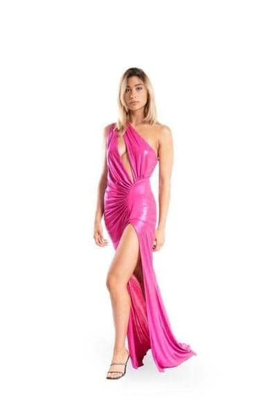 LECICALE LAB - Long one-shoulder dress
