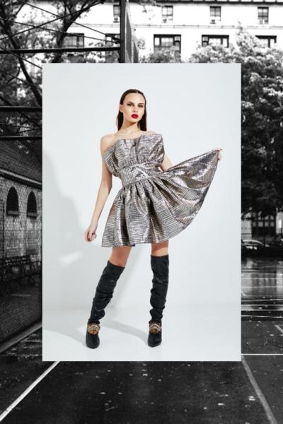 LECICALE LAB - Robe chic à une épaule 