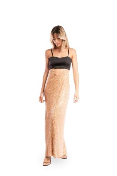 LECICALE LAB - Chic Sequin Evening Skirt