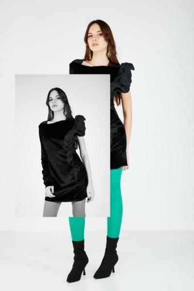 LECICALE LAB - Robe élégante à volants 