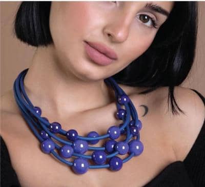 Colorful Italian necklace for resellers