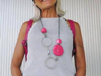 Colorful Italian necklace for resellers