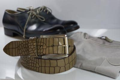 LE NOSTRE FOLLIE - CINTURA IN PELLE LASER 