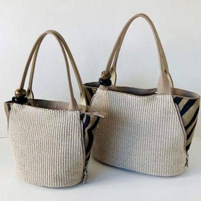 LANZETTI - Lexiapel - Chic Woven Totes