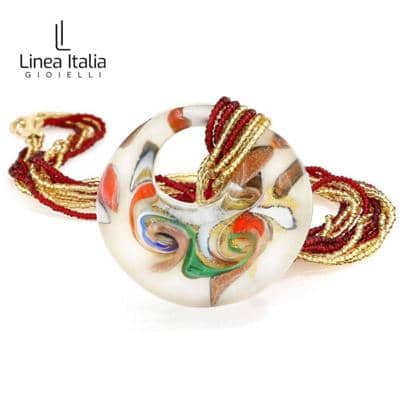 LINEAITALIA - Colgante de cristal de Murano 