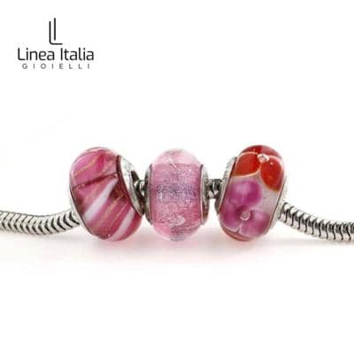 LINEAITALIA - Conjunto de encanto rosa 