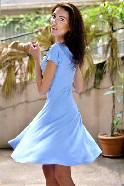 LINEA MODA - vestido de punto 