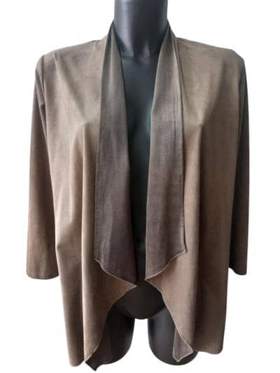 LINEA MODA - Jaqueta Drape Elegante 