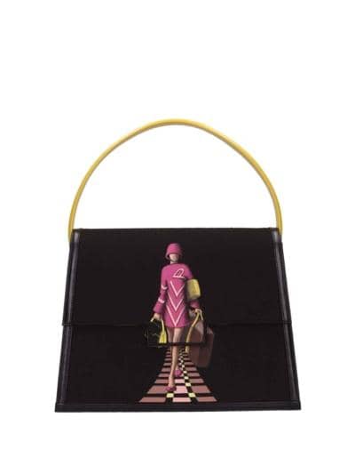 LIVIA PERTILE - Роскошная сумка с ручной росписью 