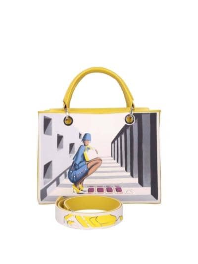 LIVIA PERTILE - Роскошная сумка с ручной росписью 