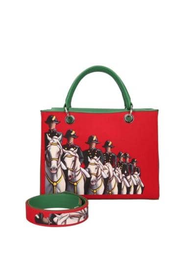 LIVIA PERTILE - Роскошная сумка с ручной росписью 