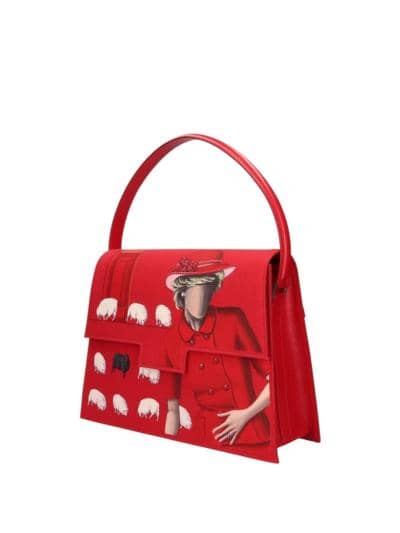 LIVIA PERTILE - Роскошная сумка с ручной росписью 