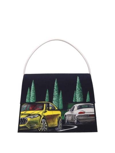 LIVIA PERTILE - Роскошная сумка с ручной росписью 