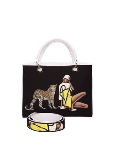 LIVIA PERTILE - Роскошная сумка с ручной росписью 