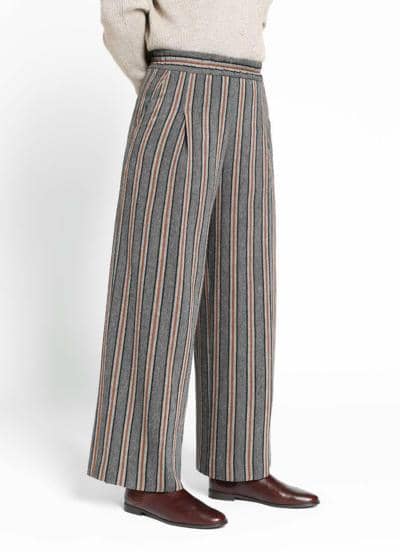 L.PUCCI - Striped fluid viscose 