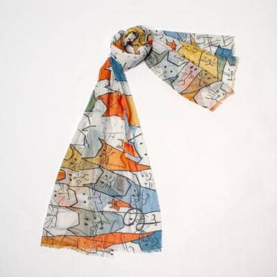 LUDIPENDY - Foulard Eco Anchovas ma. 