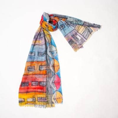 LUDIPENDY - FoulardEco The Cat Houses 