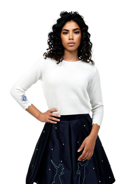 LUMIEREVE - Maglia in pura lana merino 