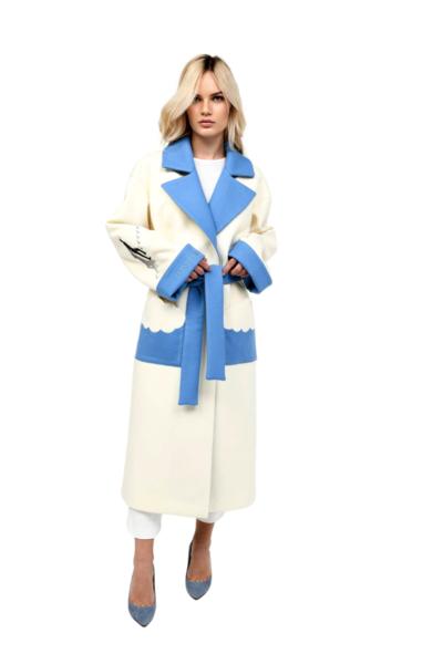 LUMIEREVE - Mantel aus Wolle und Seide 